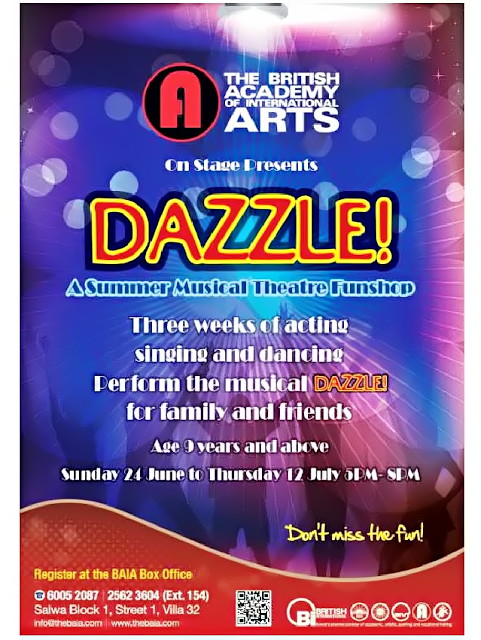 Dazzle the musical - international production by British Academy for International Arts